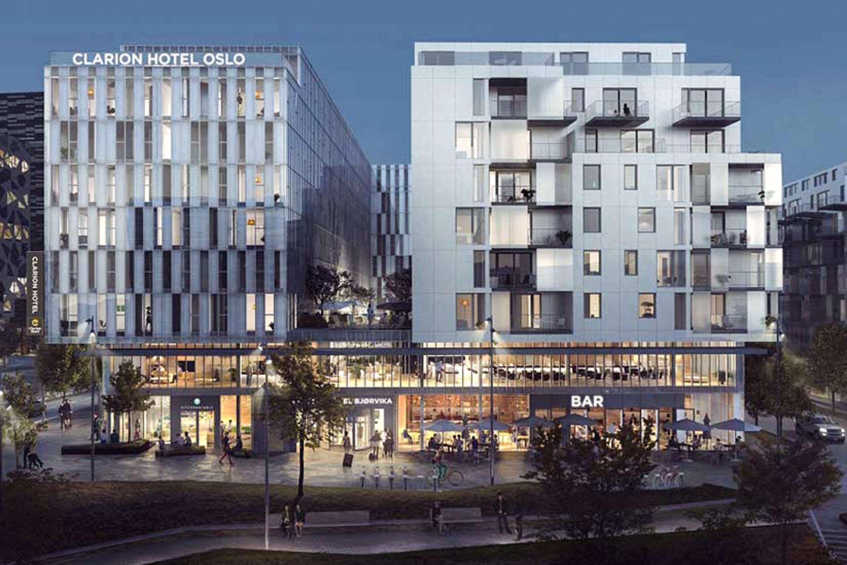 Clarion Hotel Oslo Esterno foto